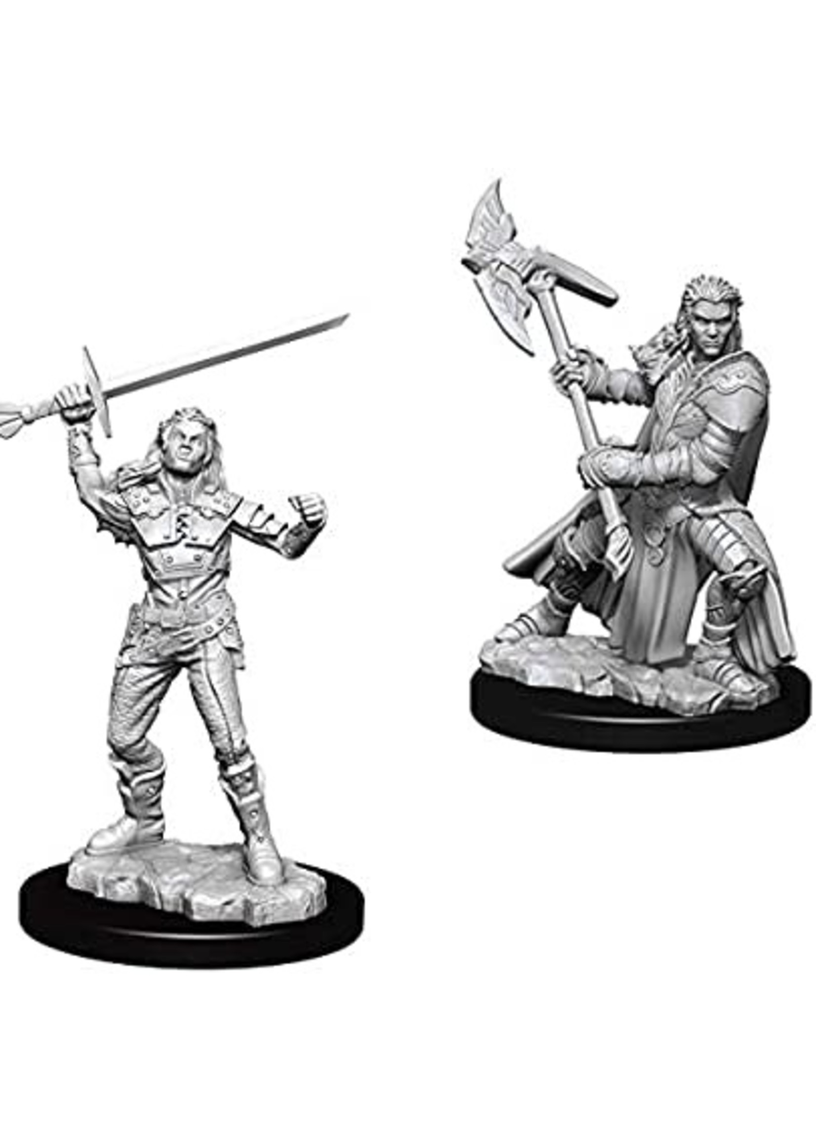 WizKids D&D Nolzur Half-Orc Fighter (She/Her/They/Them)