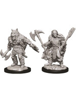 WizKids D&D Nolzur Half-Orc Barbarian  (He/Him/They/Them)