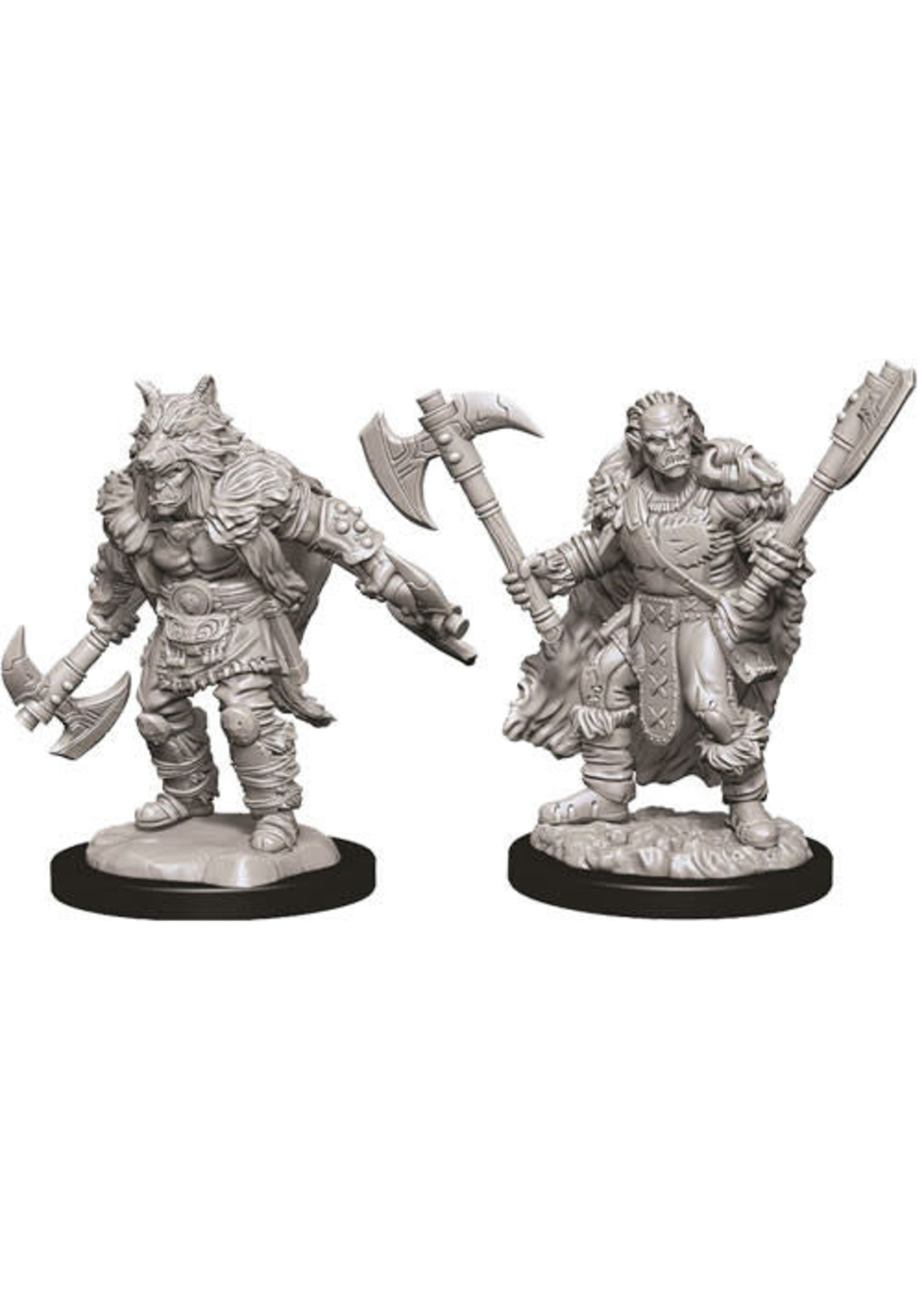 WizKids D&D Nolzur Half-Orc Barbarian  (He/Him/They/Them)