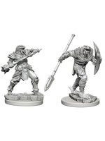 WizKids D&D Nolzur Dragonborn Fighter w/ Spear  (He/Him/They/Them)