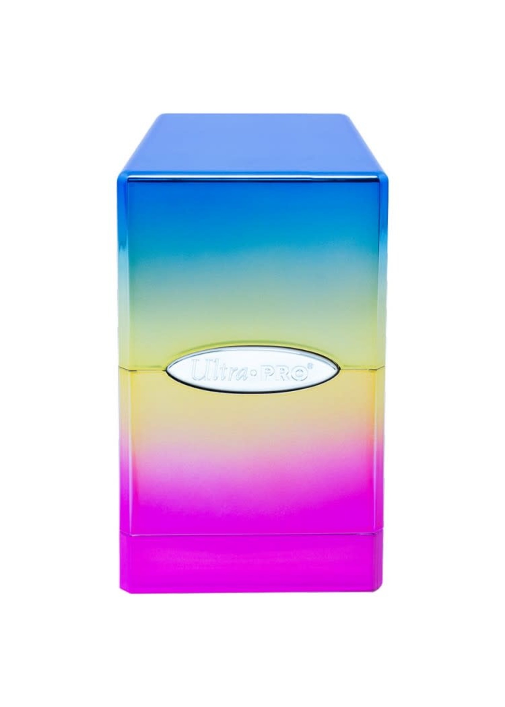 Ultra Pro Satin Tower Deck Box: Hi-Gloss Rainbow