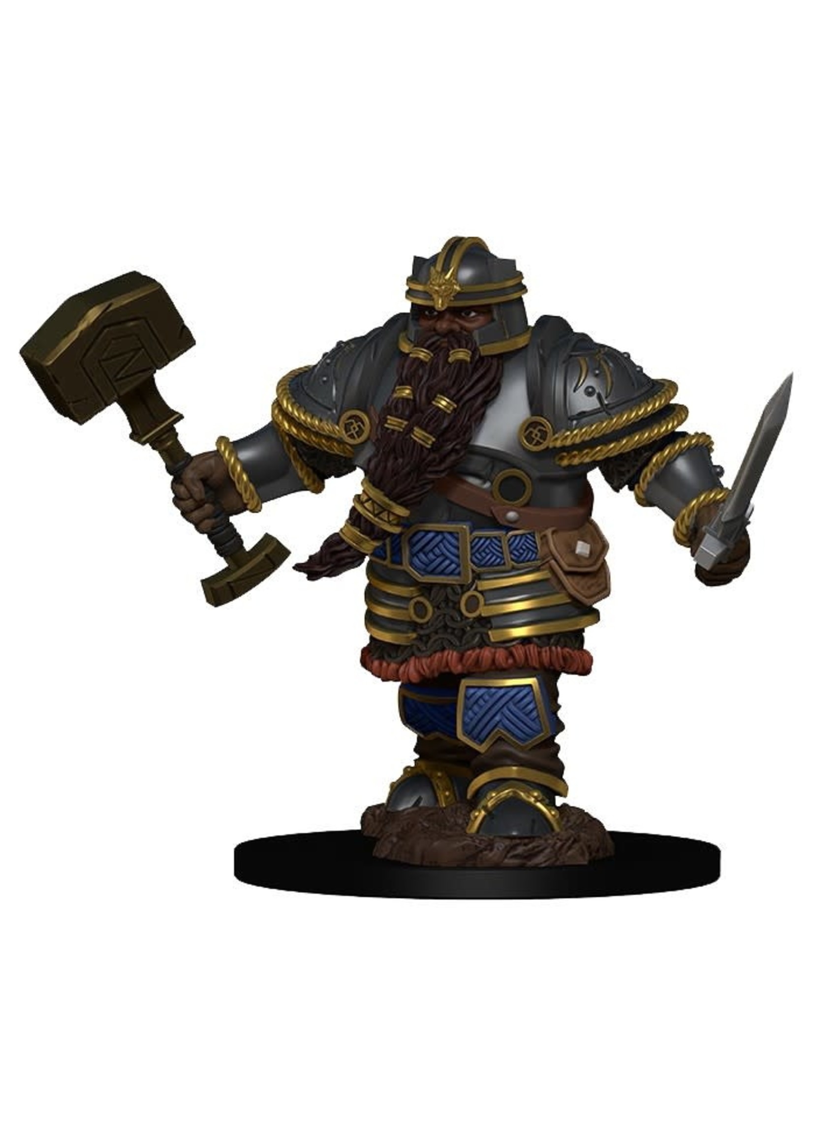 WizKids D&D Icons of the Realms Premium Figures: Dwarf Male Fighter