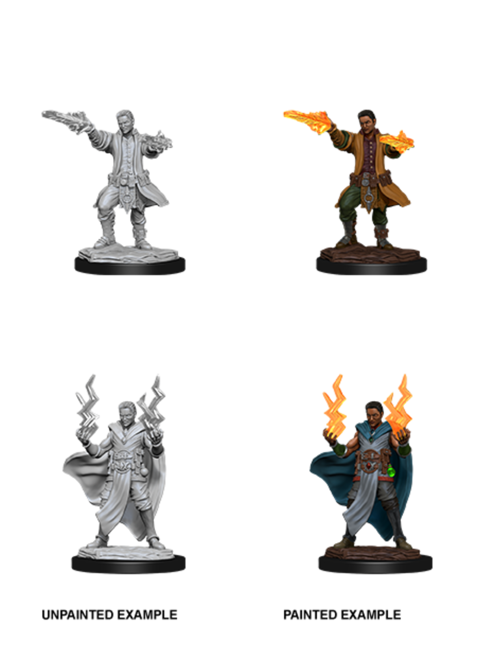 WizKids D&D Nolzur Human Sorcerer  (He/Him/They/Them) (W12)