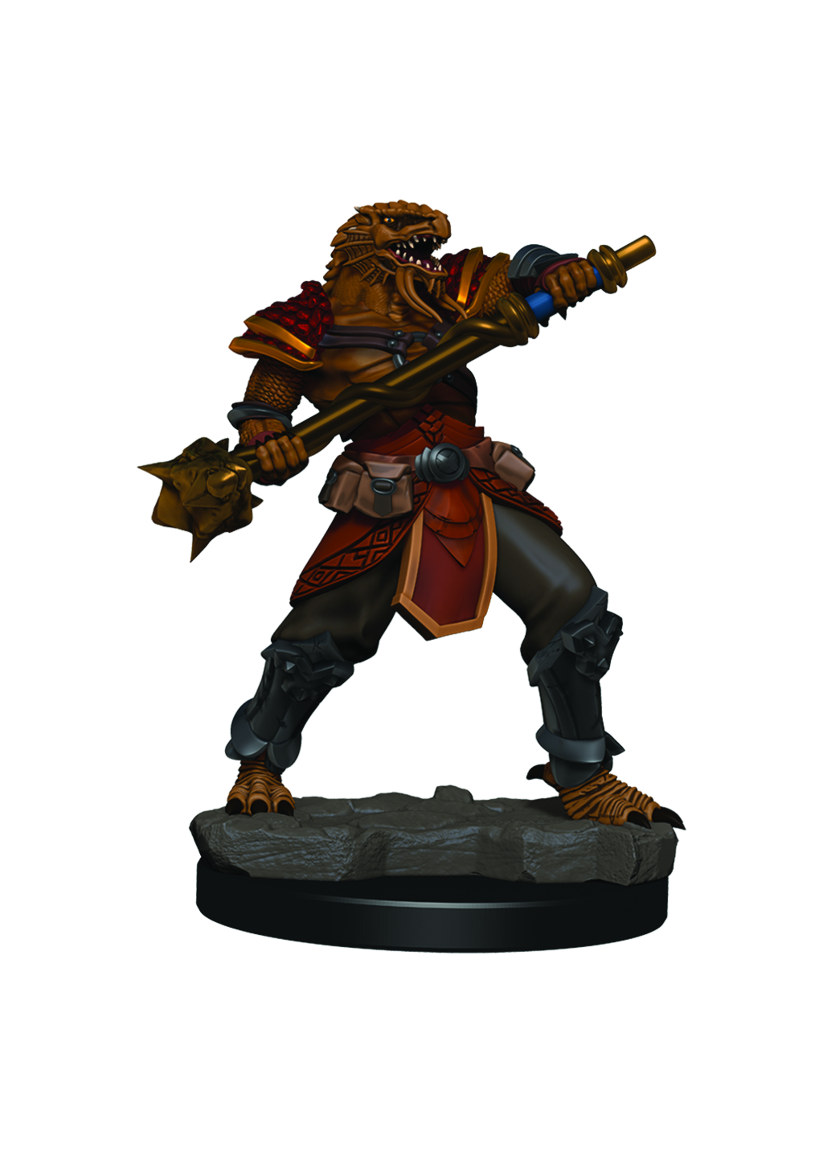WizKids D&D Icons of the Realms Premium Figures: Male Dragonborn Fighter