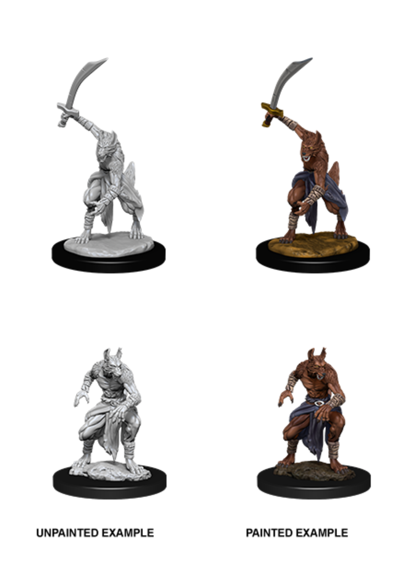 WizKids D&D Nolzur Jackalwere (W12)