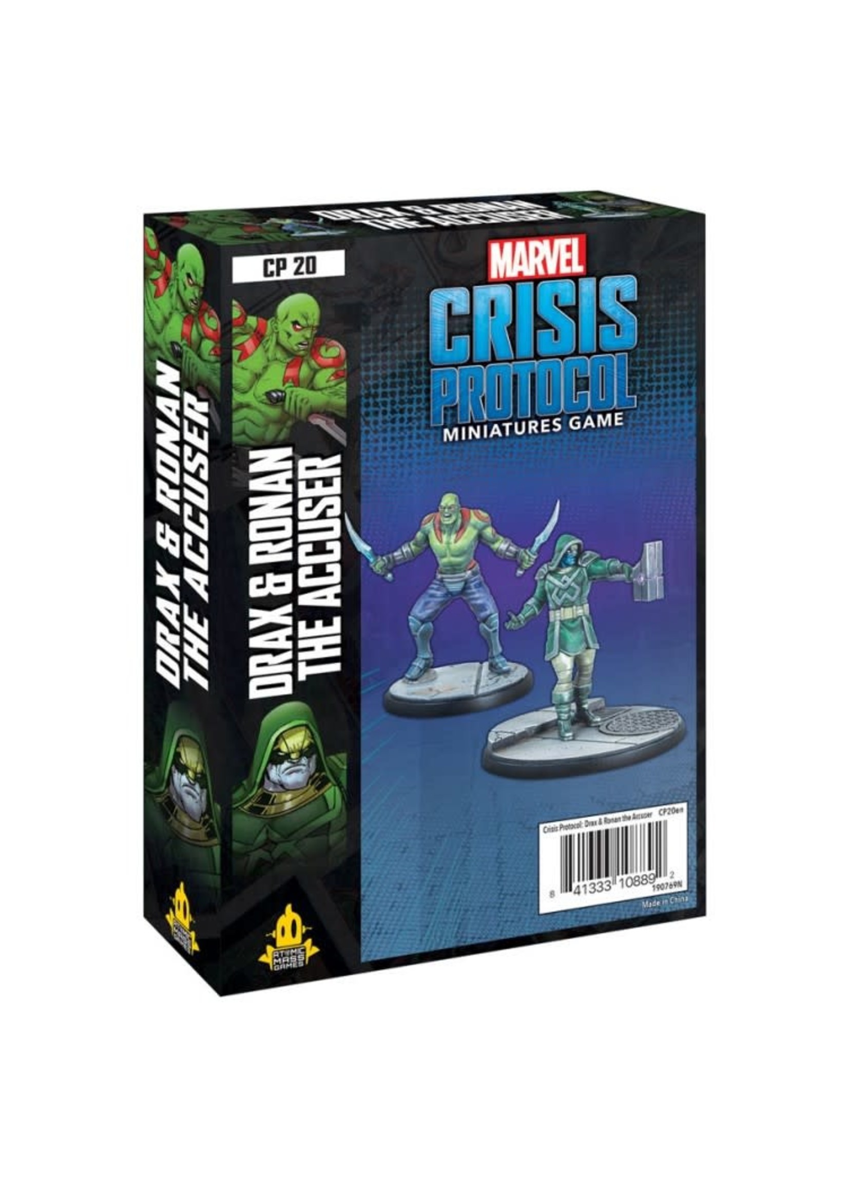 Atomic Mass Games Marvel Crisis Protocol: Drax and Ronan the Accuser