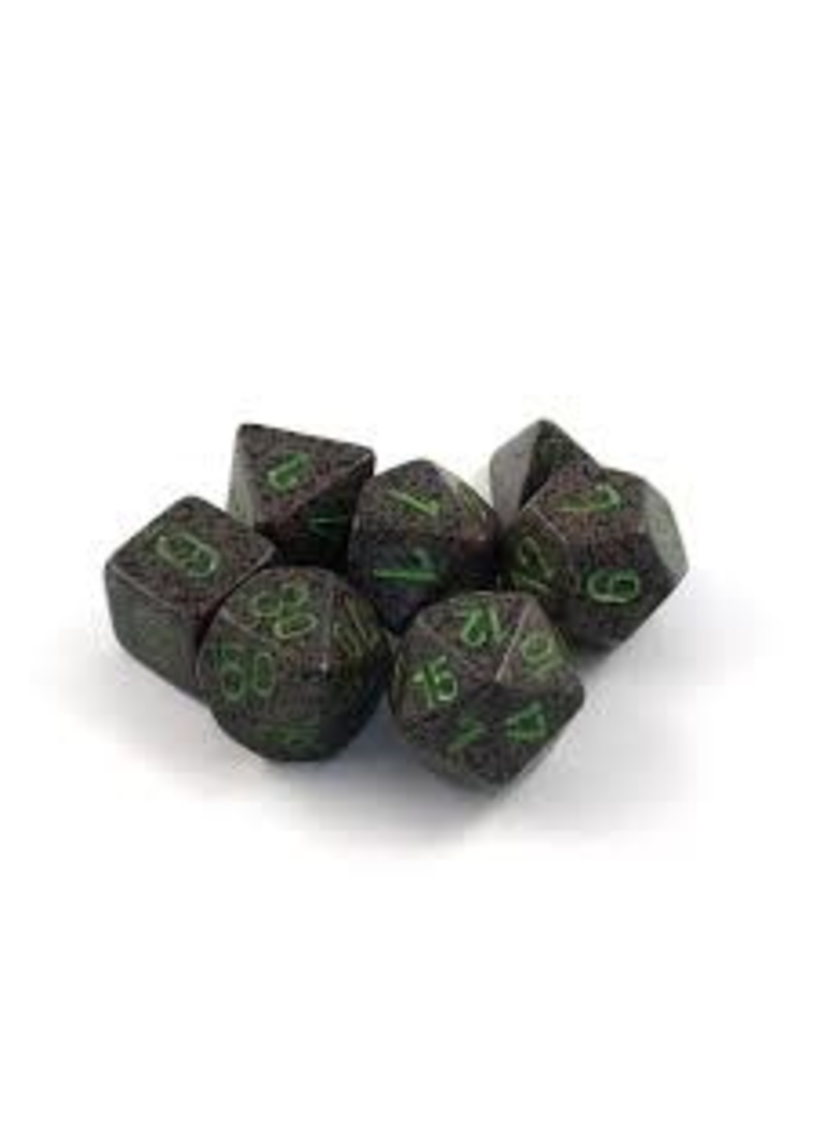 Chessex Speckled Poly 7 set: Earth