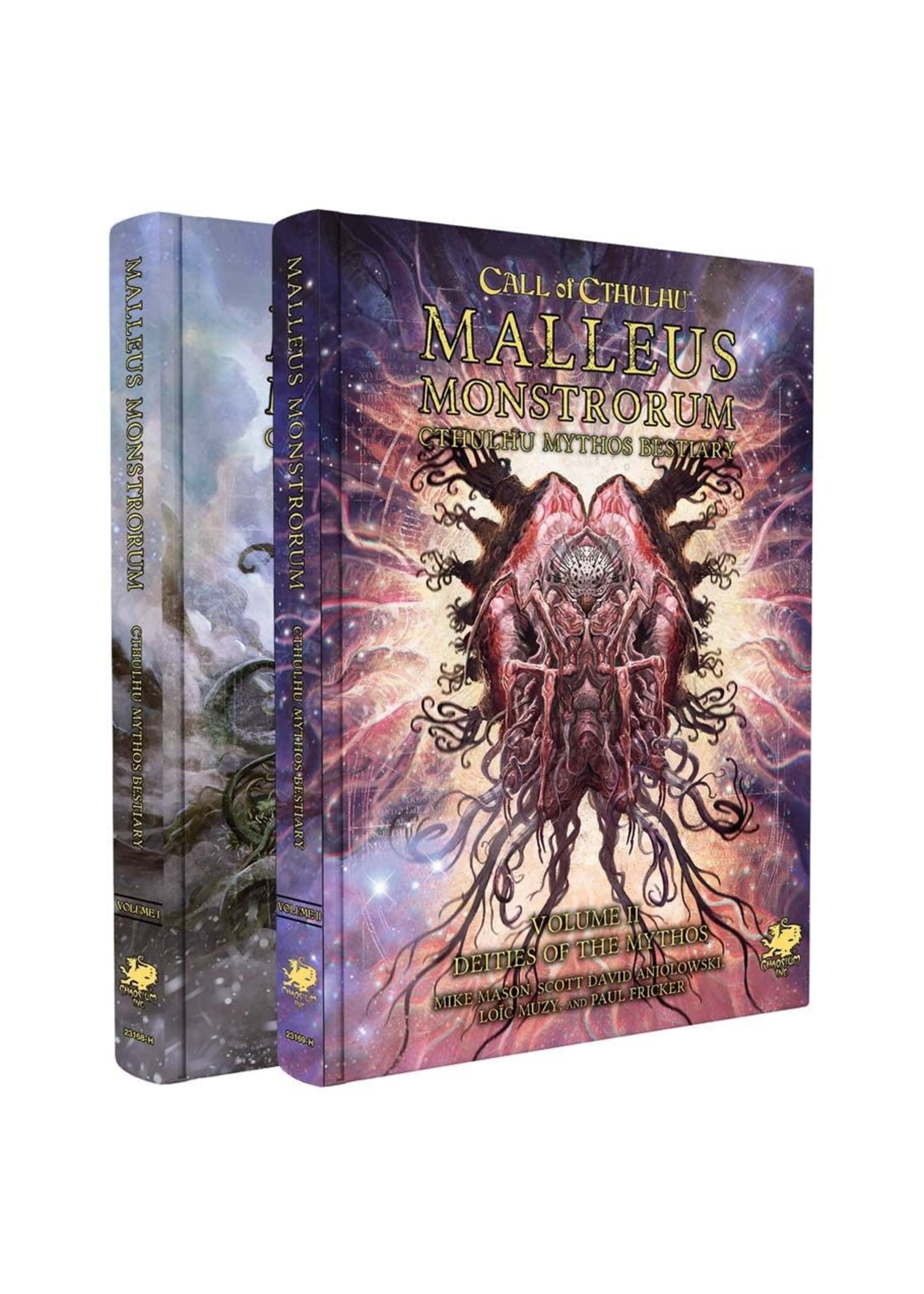Chaosium Call of Cthulhu: Malleus Monstrorum Cthulhu Mythos Bestiary Two Volume Slipcase Set