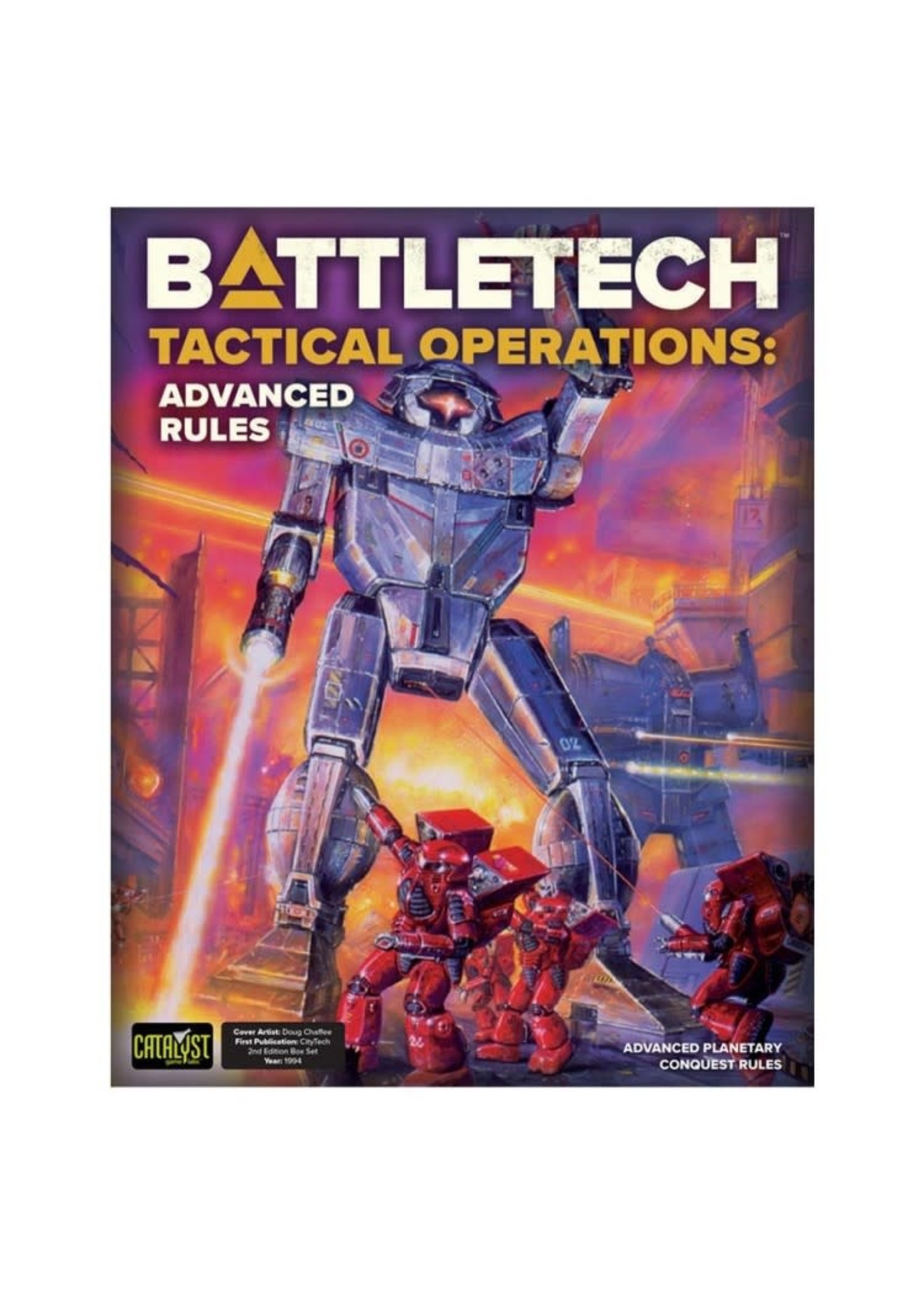 CATALYST GAME LABS Battletech: Tactical Operations - Advanced Rules