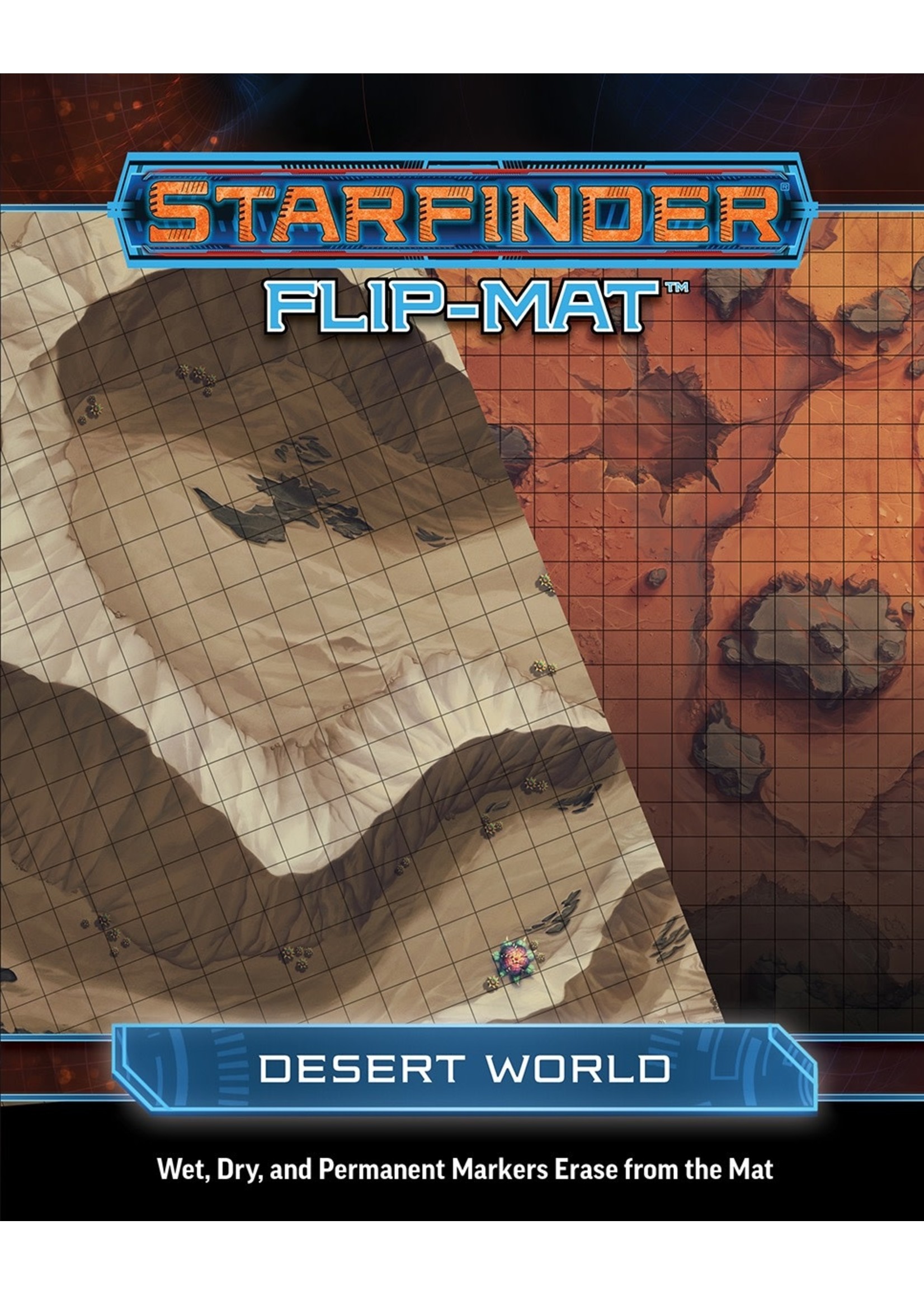 PAIZO Starfinder Flip-Mat Desert World