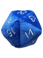 Ultra Pro Jumbo Plush D20 Blue/Silver