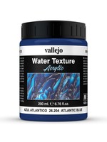 VALLEJO Diorama Effects: Water Texture: Atlantic Blue (200 ml)