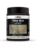 VALLEJO Diorama Effects: Thick Mud: Russian Mud (200 ml)