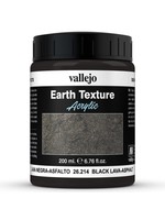 VALLEJO Diorama Effects: Earth Texture: Black Lava - Asphalt (200 ml)