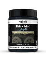 VALLEJO Diorama Effects: Thick Mud: Black Thick Mud (200 ml)