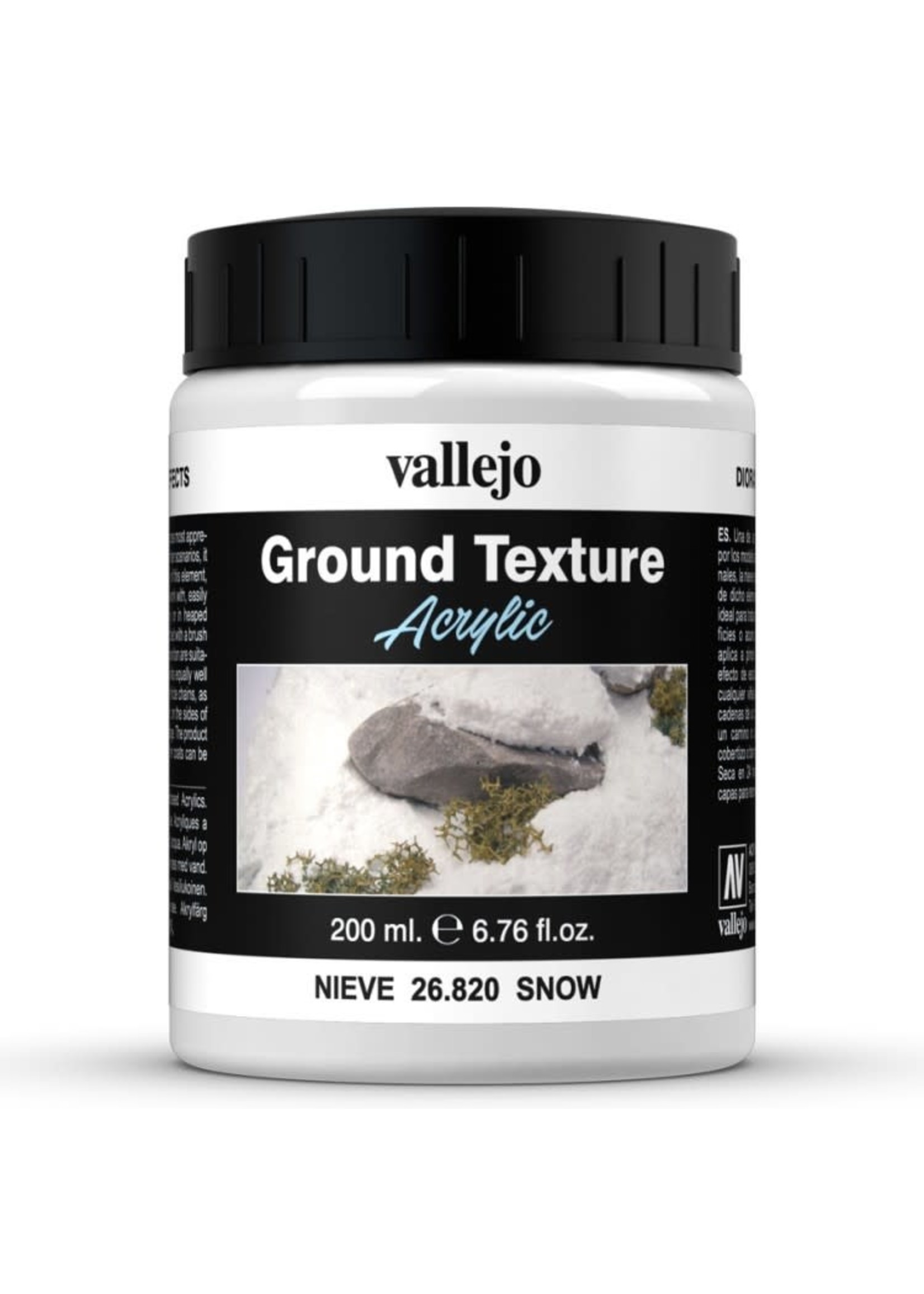 VALLEJO Diorama Effects: Ground Texture: Snow (200 ml)