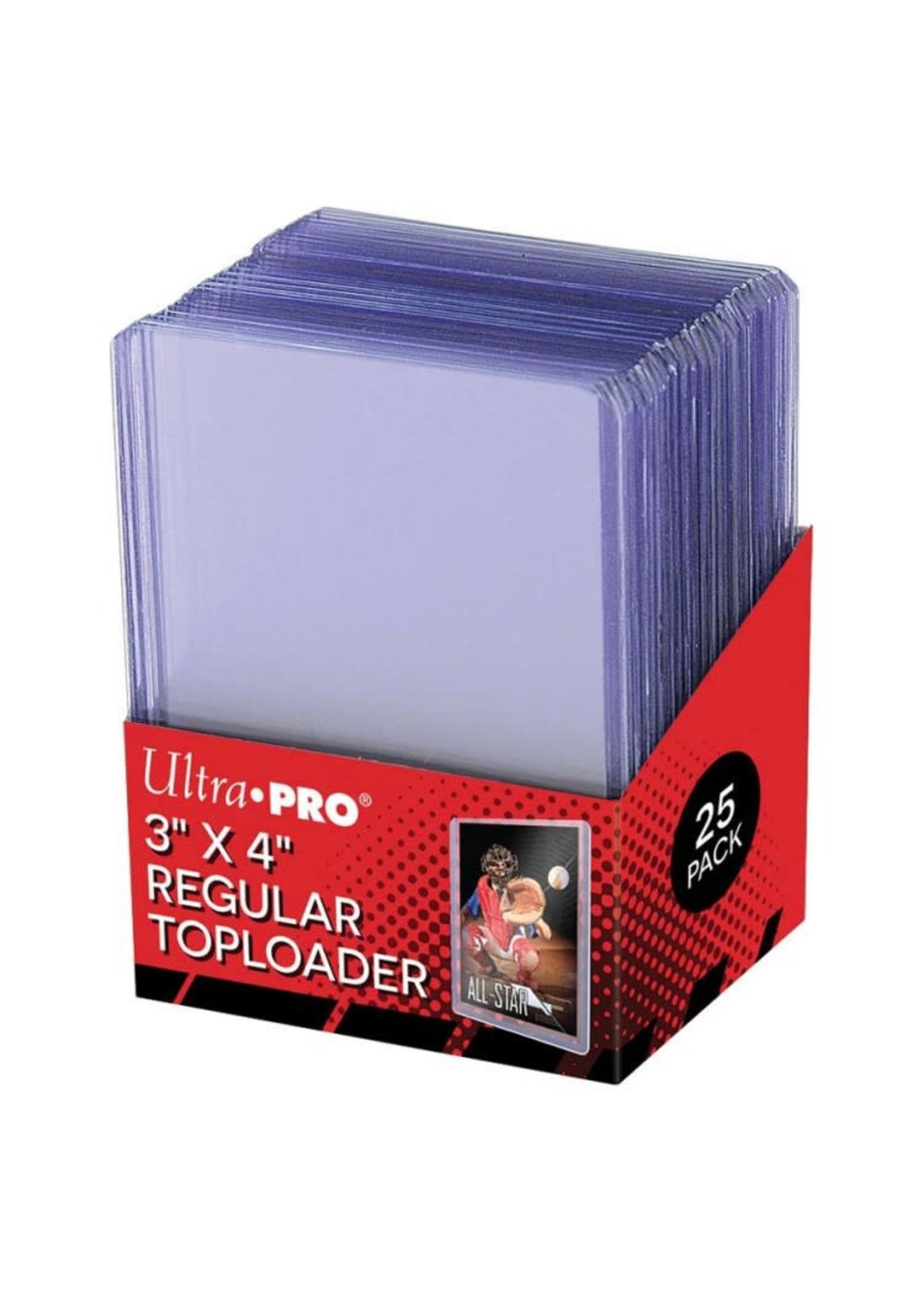 Ultra Pro TopLoader: 3X4 CL Regular (25)