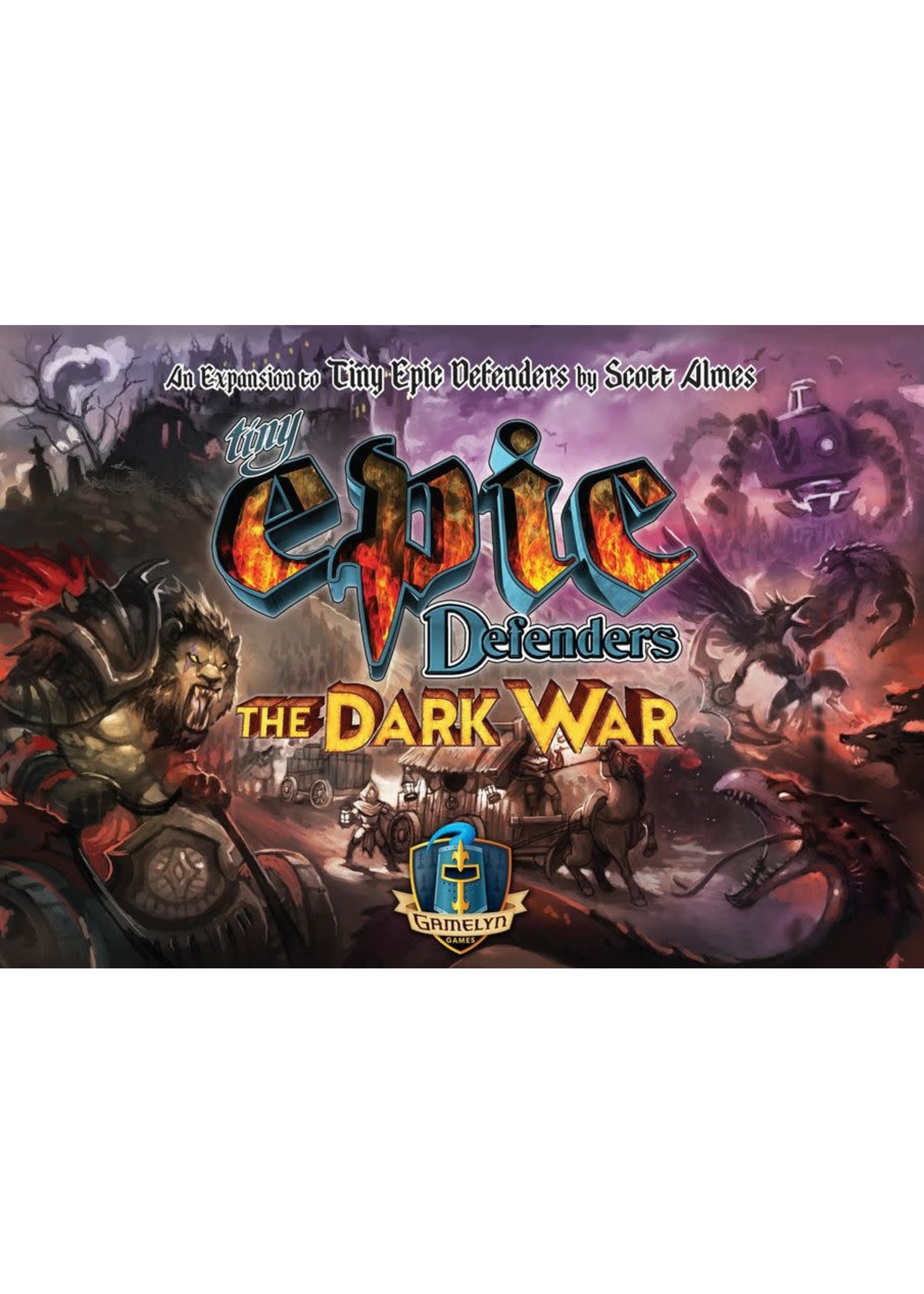 Rental RENTAL - Tiny Epic Defenders the Dark War 14 oz