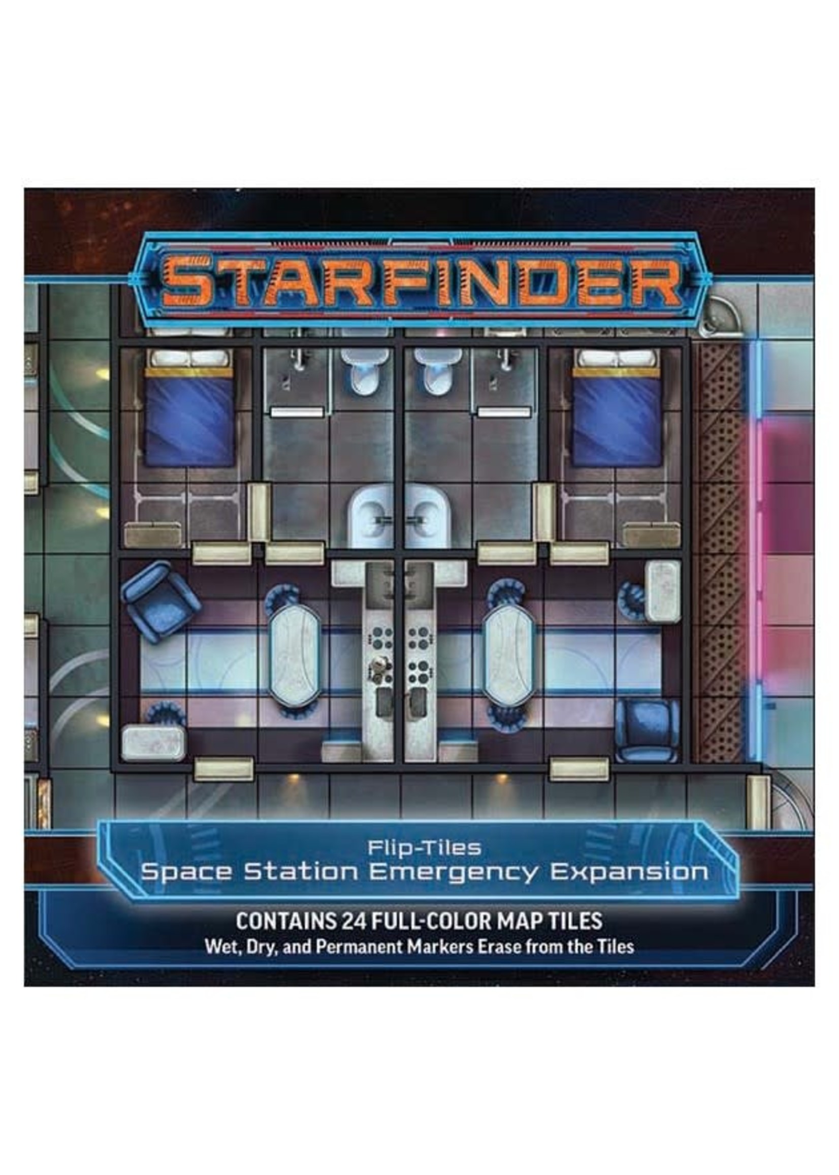 PAIZO Starfinder: Flip-Tiles: Space Station Emergency Exp