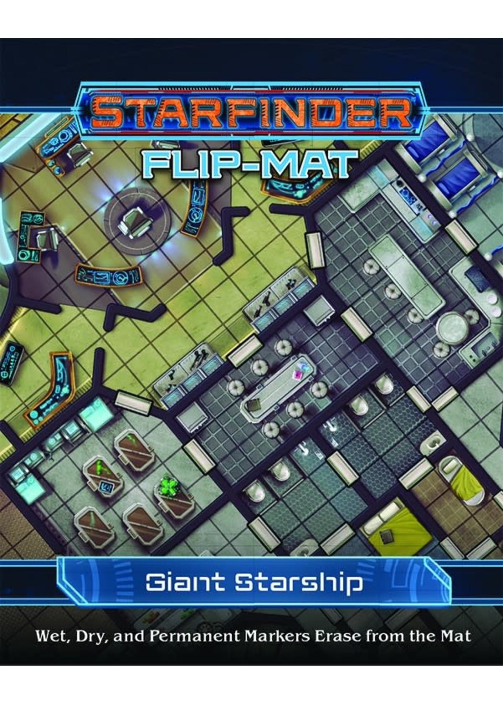 PAIZO Starfinder Flip-Mat : Giant Starship