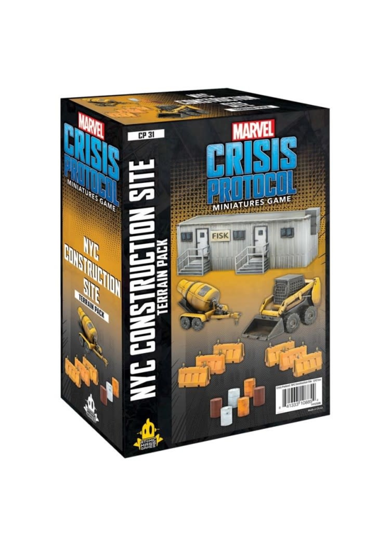 Atomic Mass Games Marvel Crisis Protocol: NYC Construction Terrain Pack