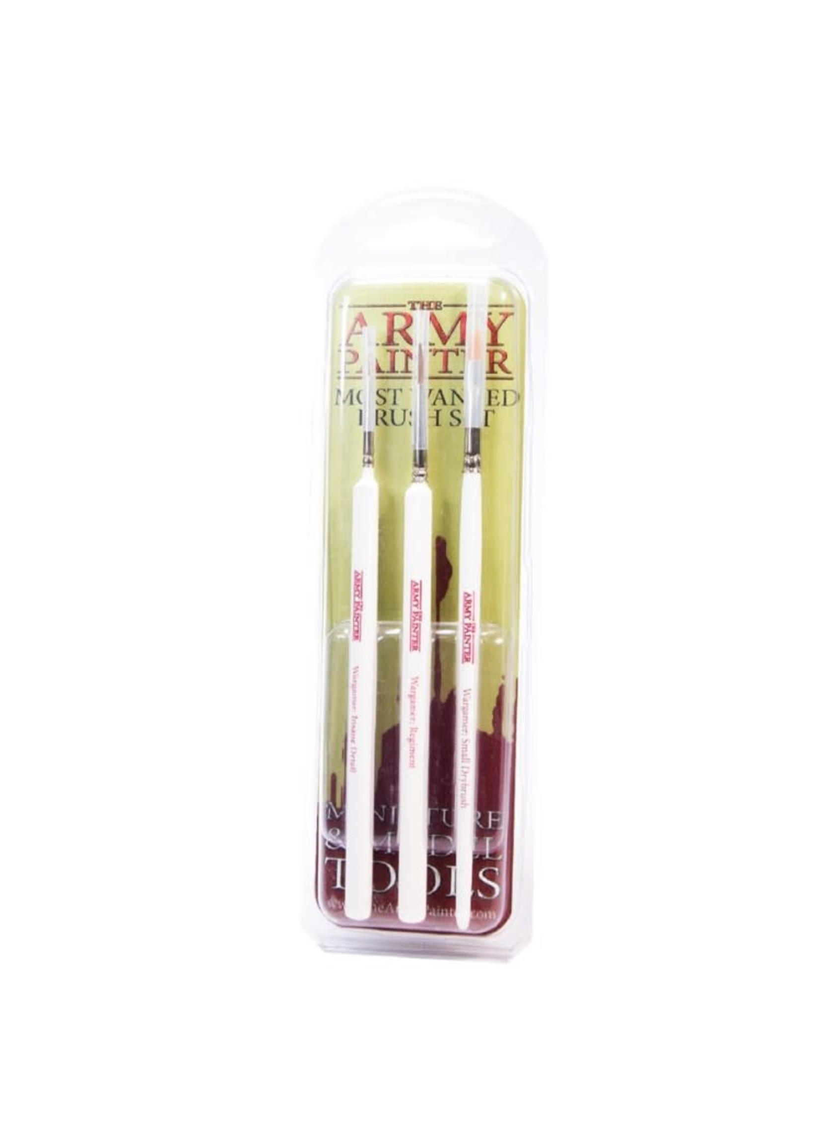 The Army Painter Most Wanted Brush Set