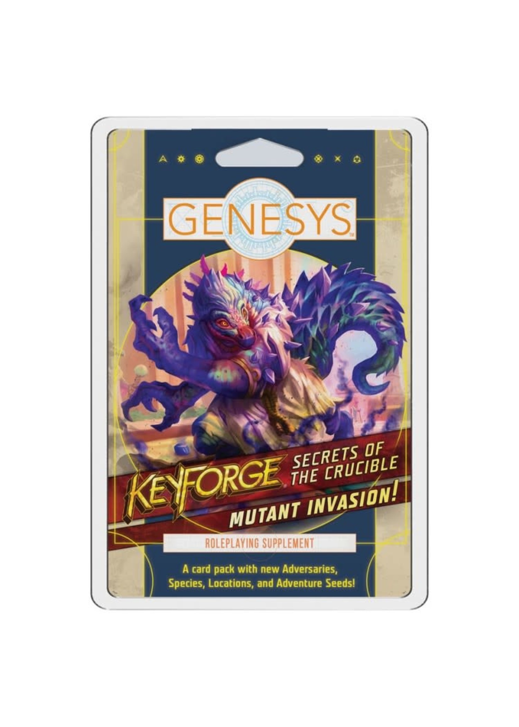Fantasy Flight Games Genesys: SotC RPG: Mutant Invasion! Card Supplement