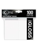 Ultra Pro Deck Protectors: Eclipse Gloss: Arctic White (100)