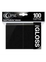 Ultra Pro Deck Protectors: Eclipse Gloss: Jet Black (100)