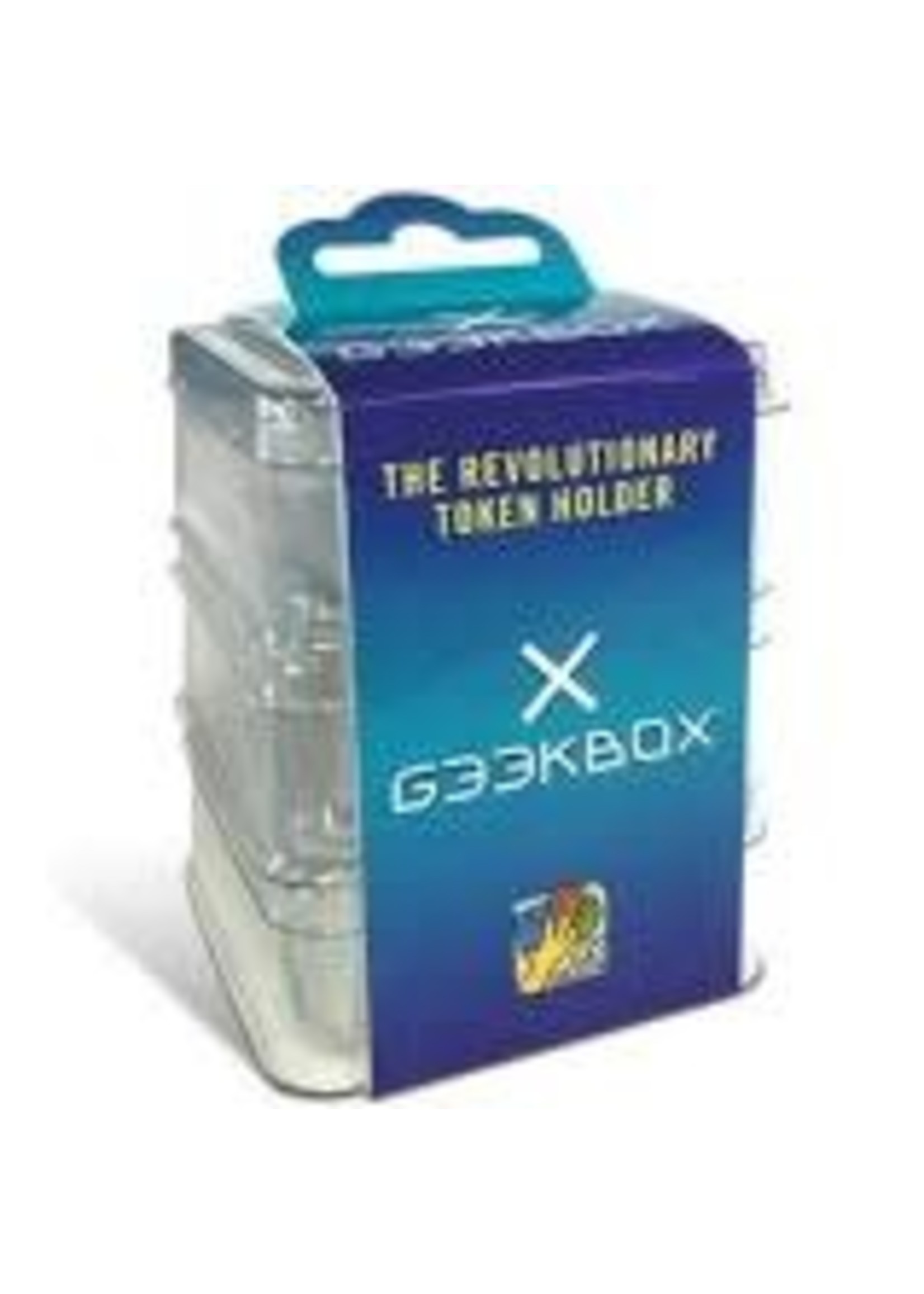 dV Giochi GeekBox Clear Plastic Token Storage Box w/ Lid (3 pack)