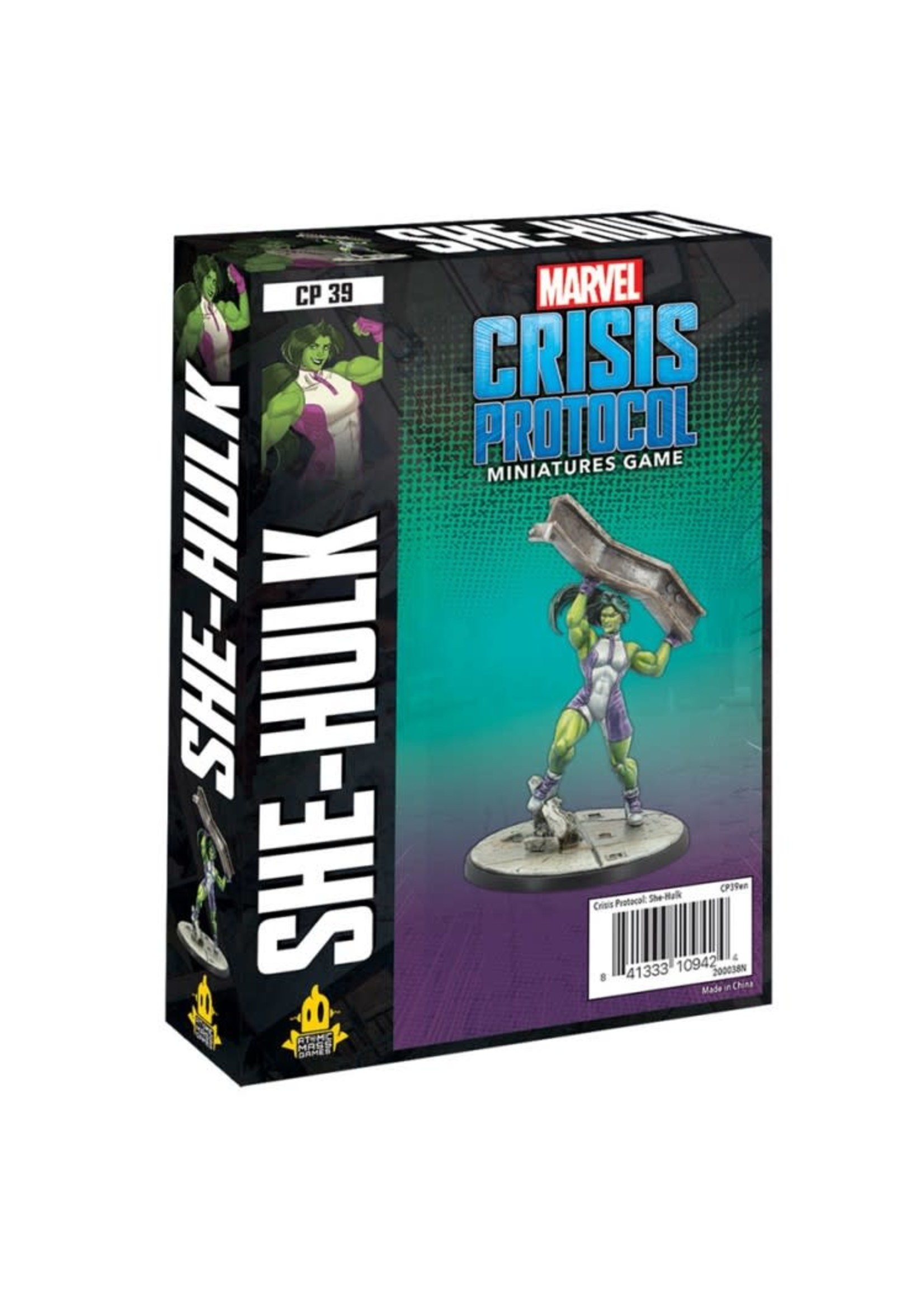 Atomic Mass Games Marvel Crisis Protocol: She Hulk Character