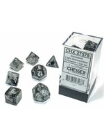 Chessex Borealis Luminary Poly 7 set: Light Smoke w/ Silver