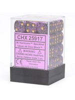 Chessex d6 Cube 12mm Speckled Hurricane (36)