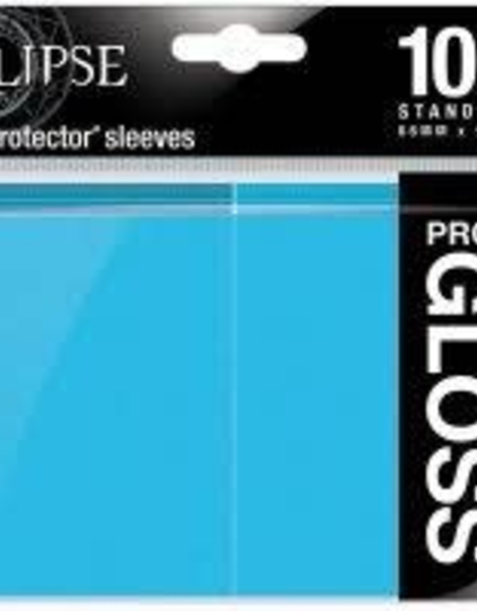 Sky Blue 100 UPI15603 Ultra Pro Eclipse Gloss Standard Sleeves 