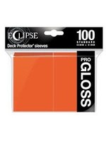 Ultra Pro Deck Protectors: Eclipse Gloss: Pumpkin Orange (100)