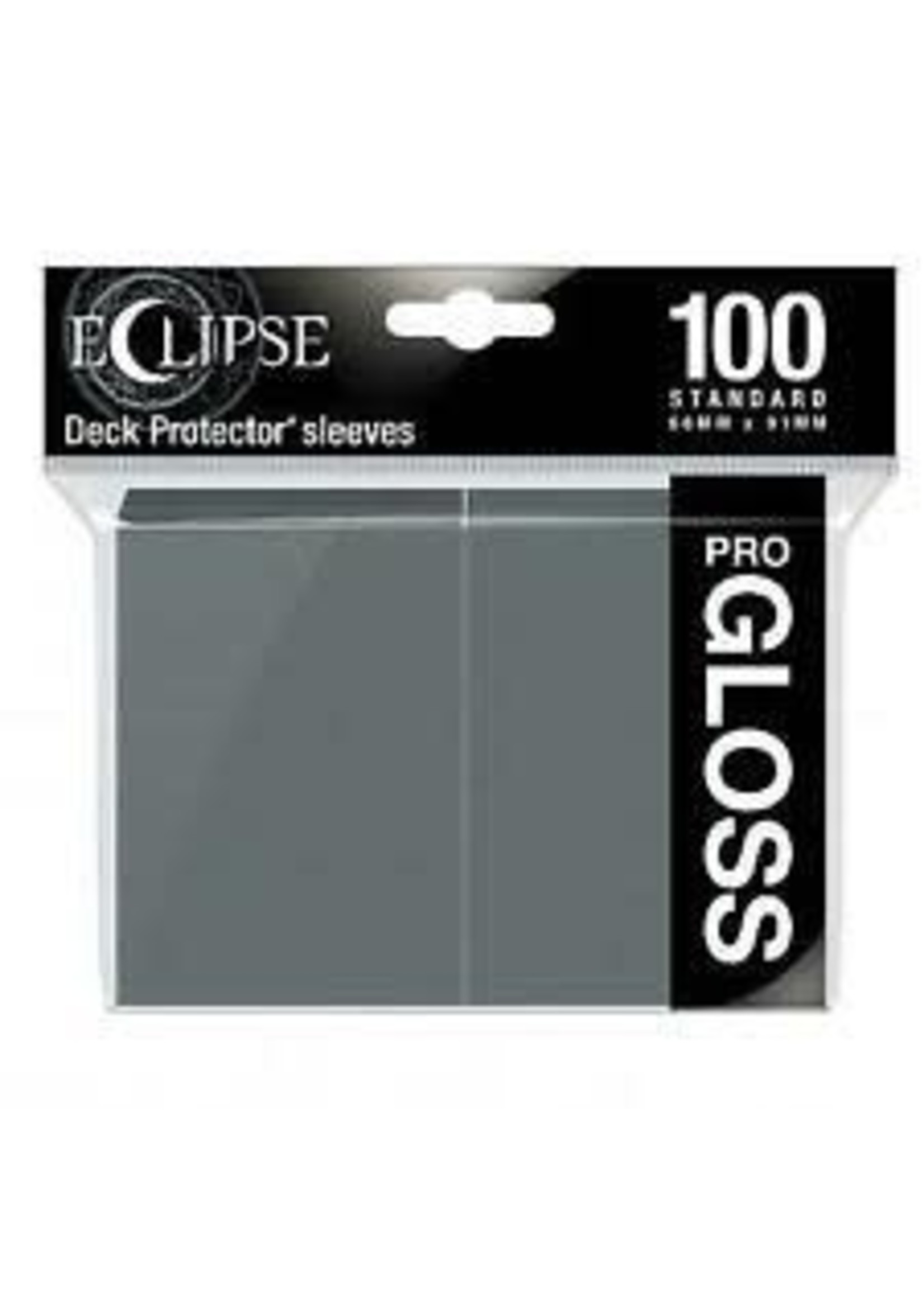 Ultra Pro Deck Protectors: Eclipse Gloss: Smoke Grey (100)