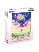 Mchezo 1000pc puzzle How to Paint a Watercolor Universe