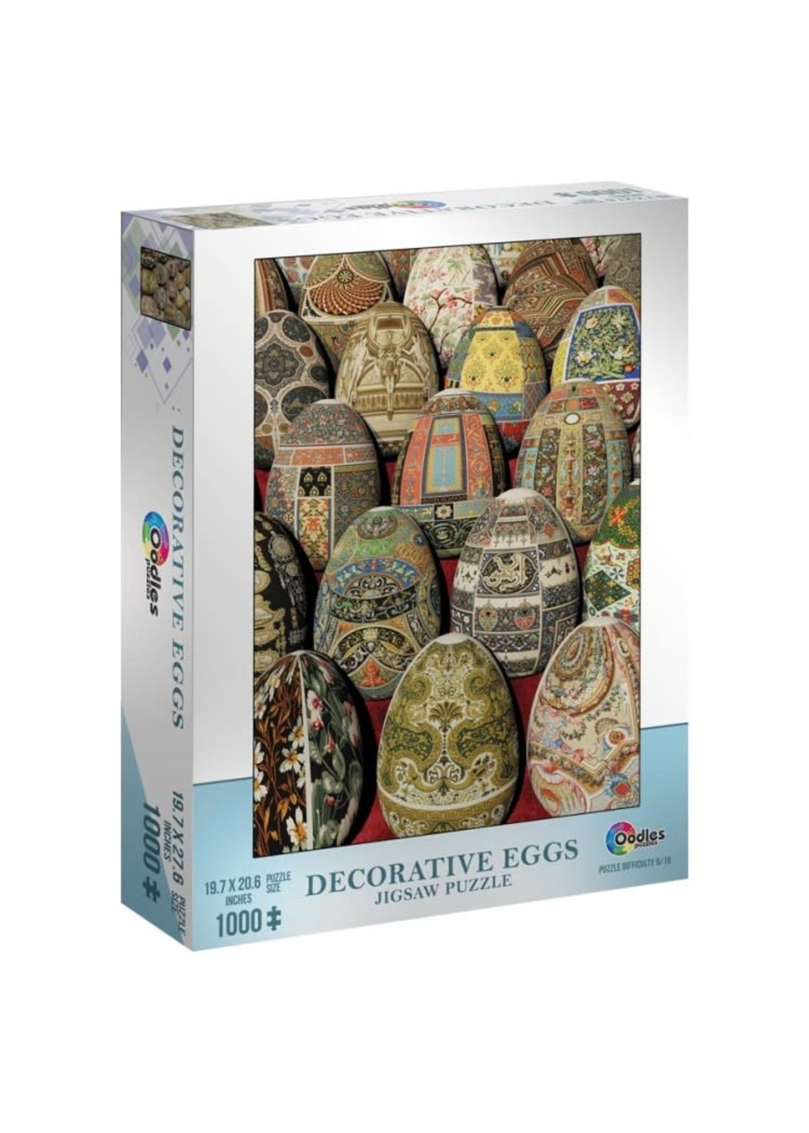 Mchezo 1000pc puzzle Decorative Eggs