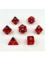 Crystal Caste Translucent 7 set cube: Red