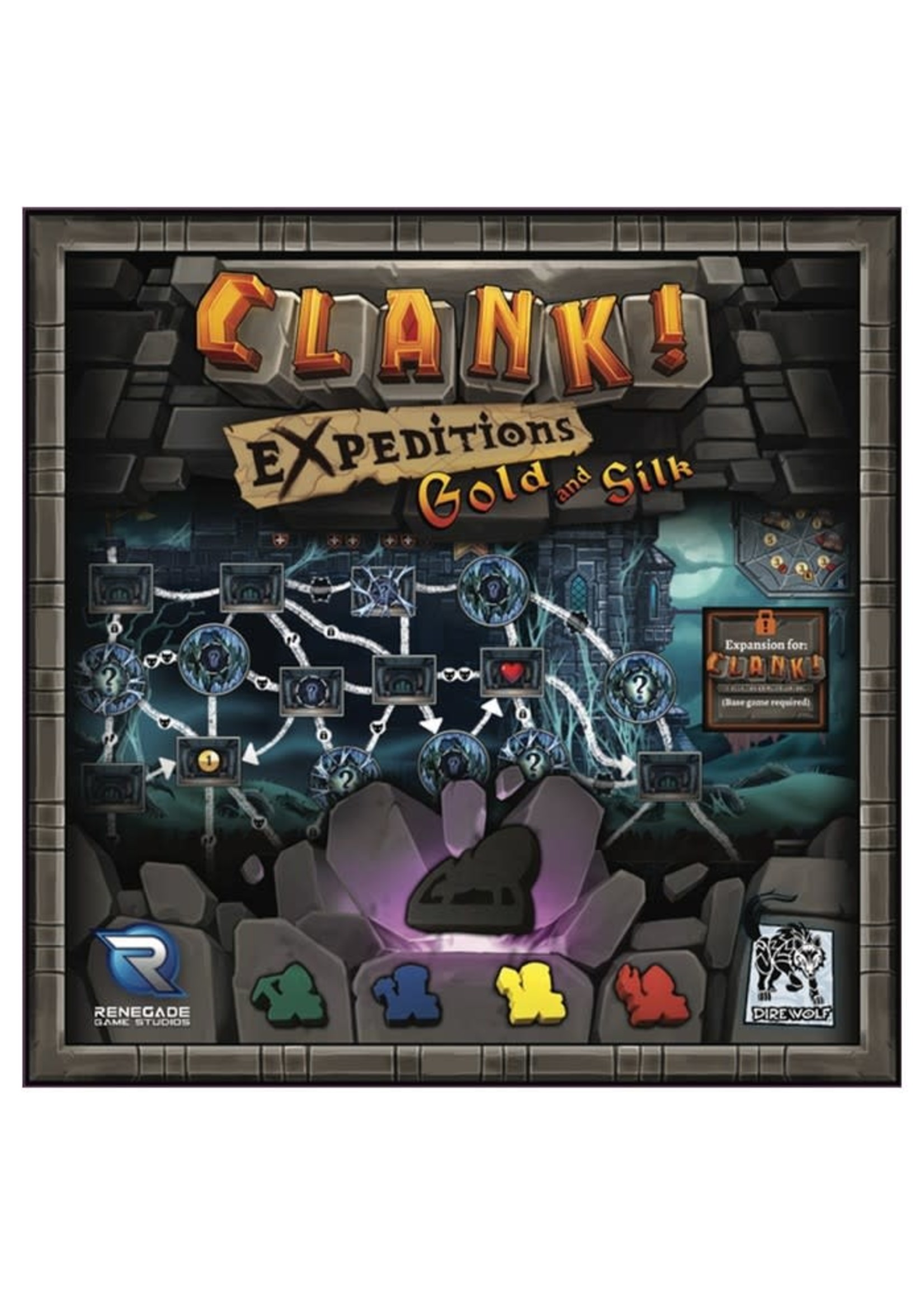 Renegade Game Studios Clank! Expeditions Gold & Silk