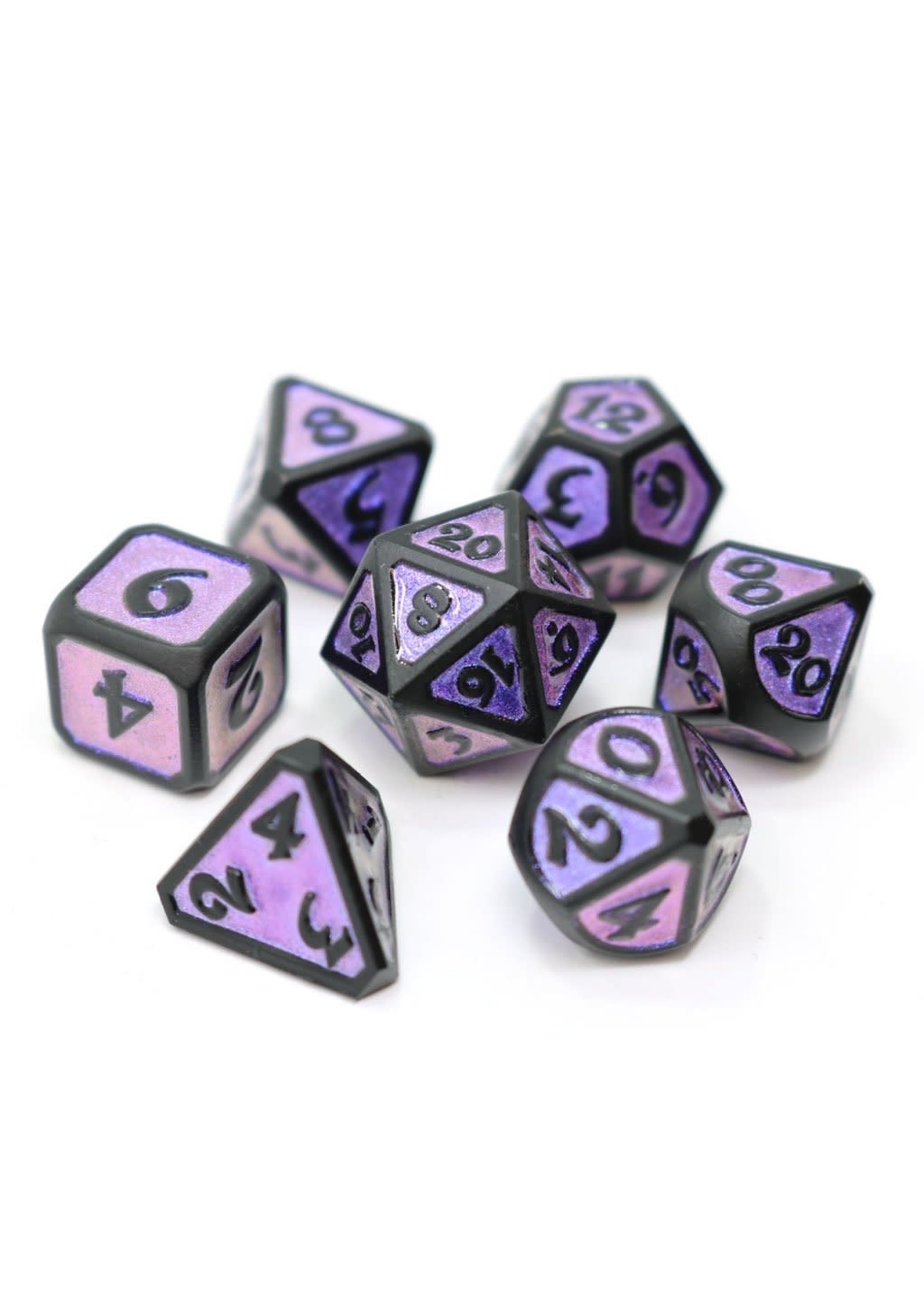 Die Hard Dice Metal Dice 7 Set Mythica Dreamscape Nightshade