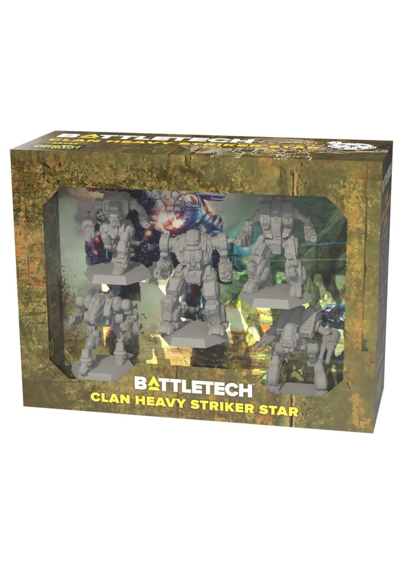 CATALYST GAME LABS Battletech: Miniature Force Pack: Clan Heavy Striker Star