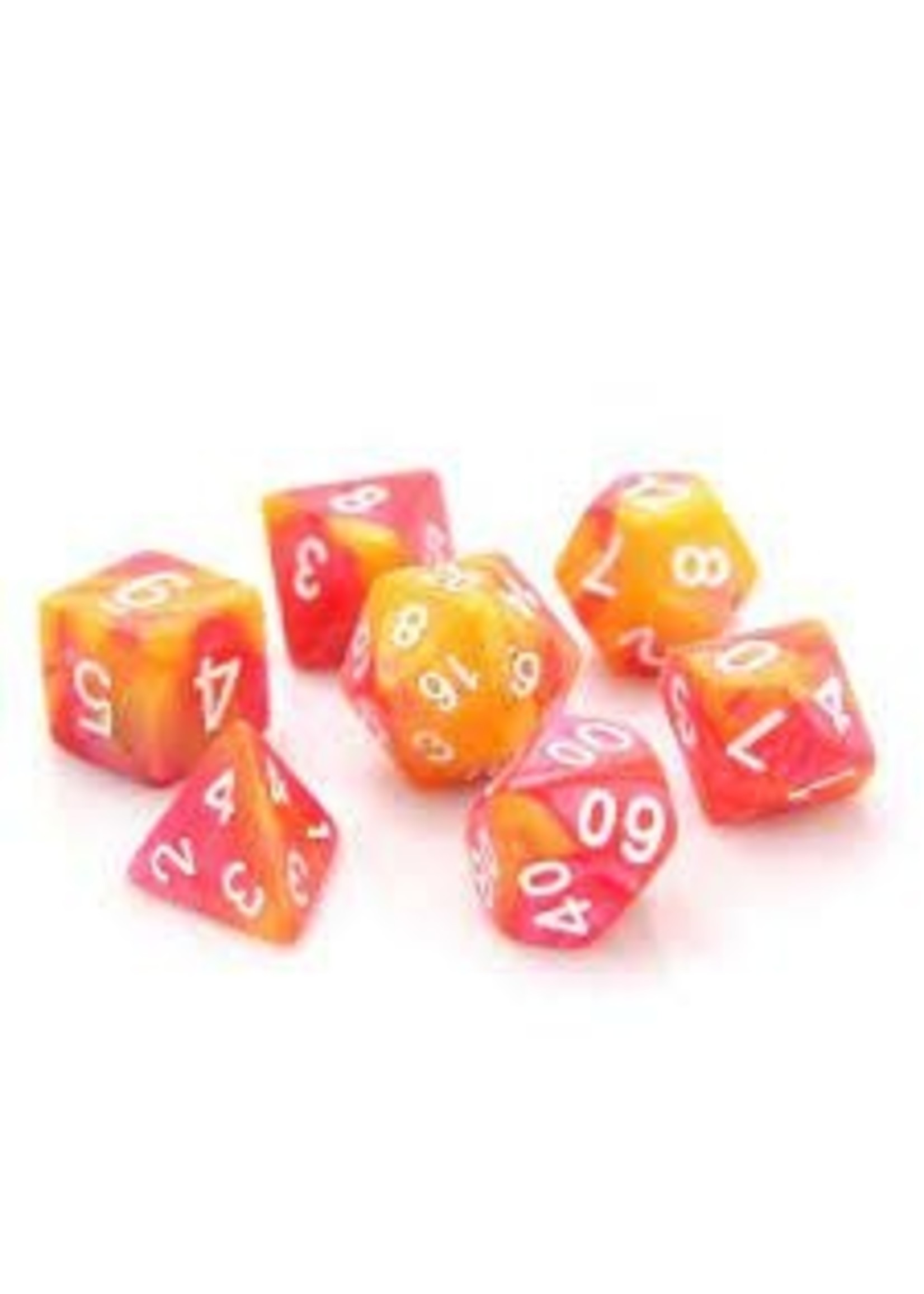 Die Hard Dice RPG Set - Fae Fire 7 set