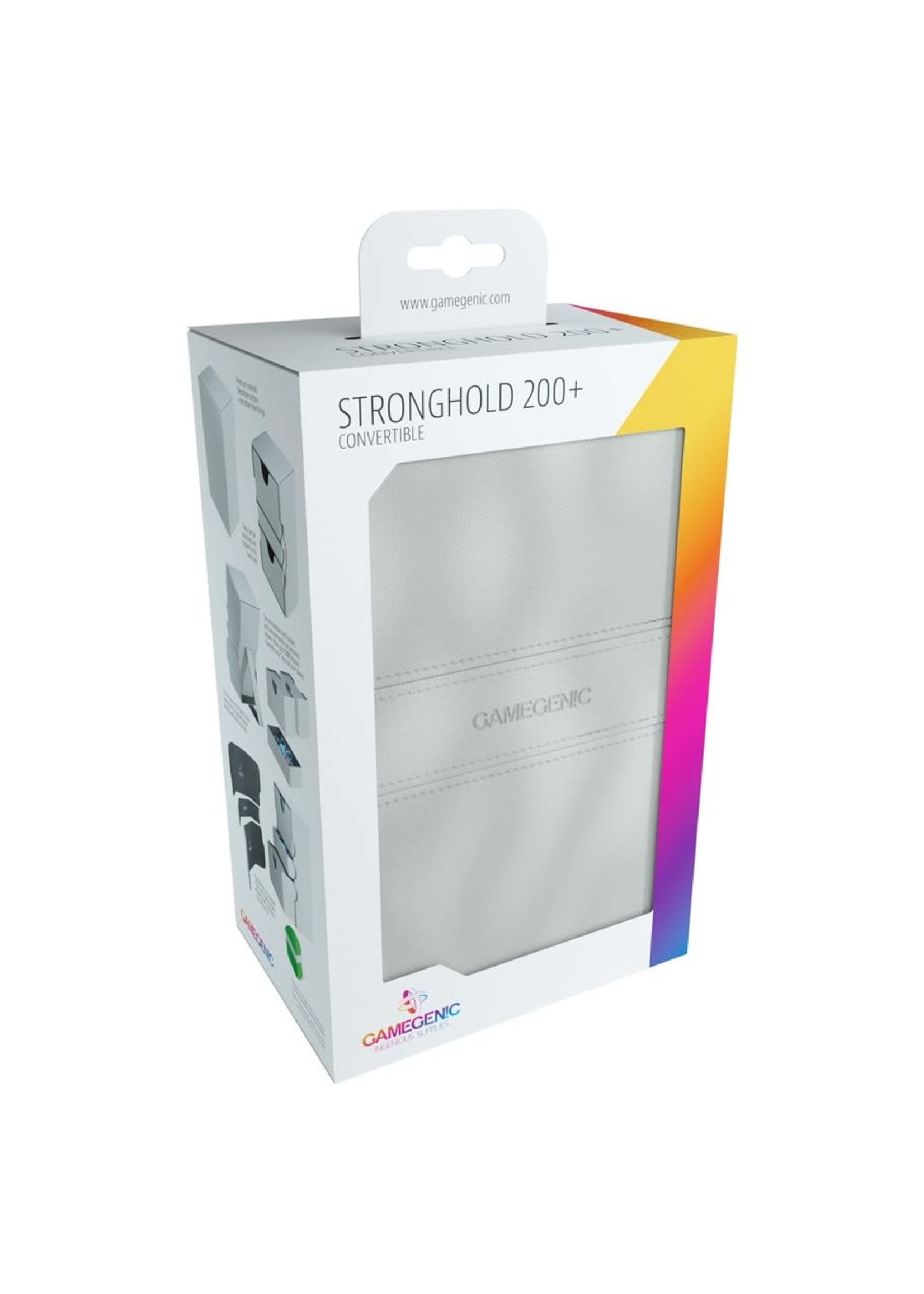 Gamegenic Stronghold Deck Box 200+ White