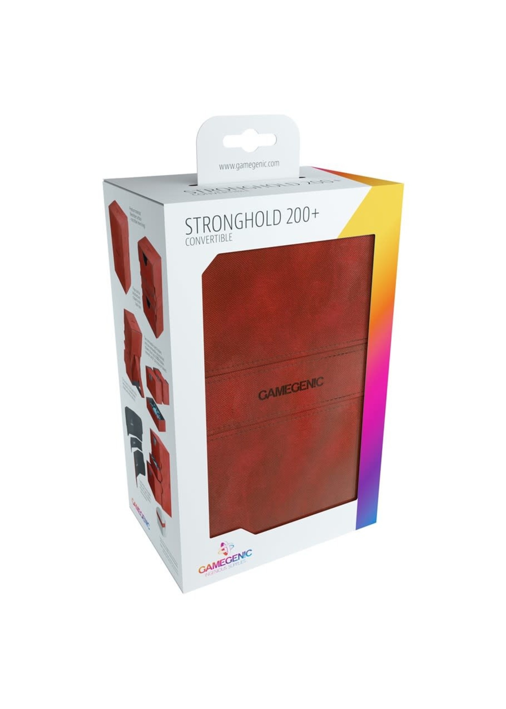 Gamegenic Stronghold Deck Box 200+ Red