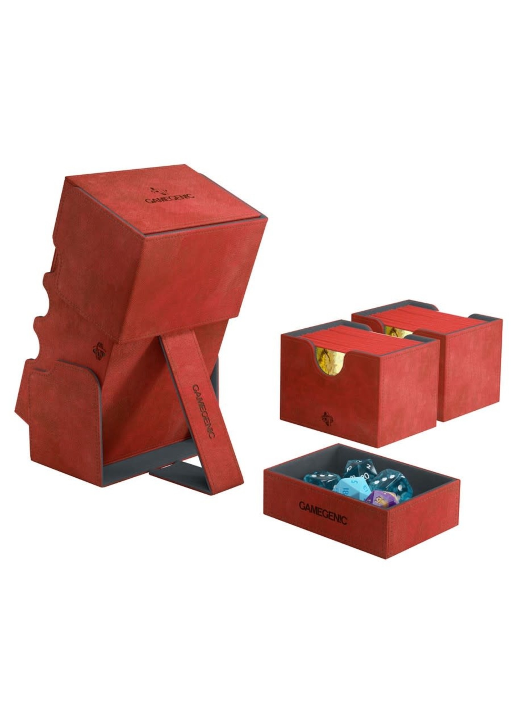 Gamegenic Stronghold Deck Box 200+ Red