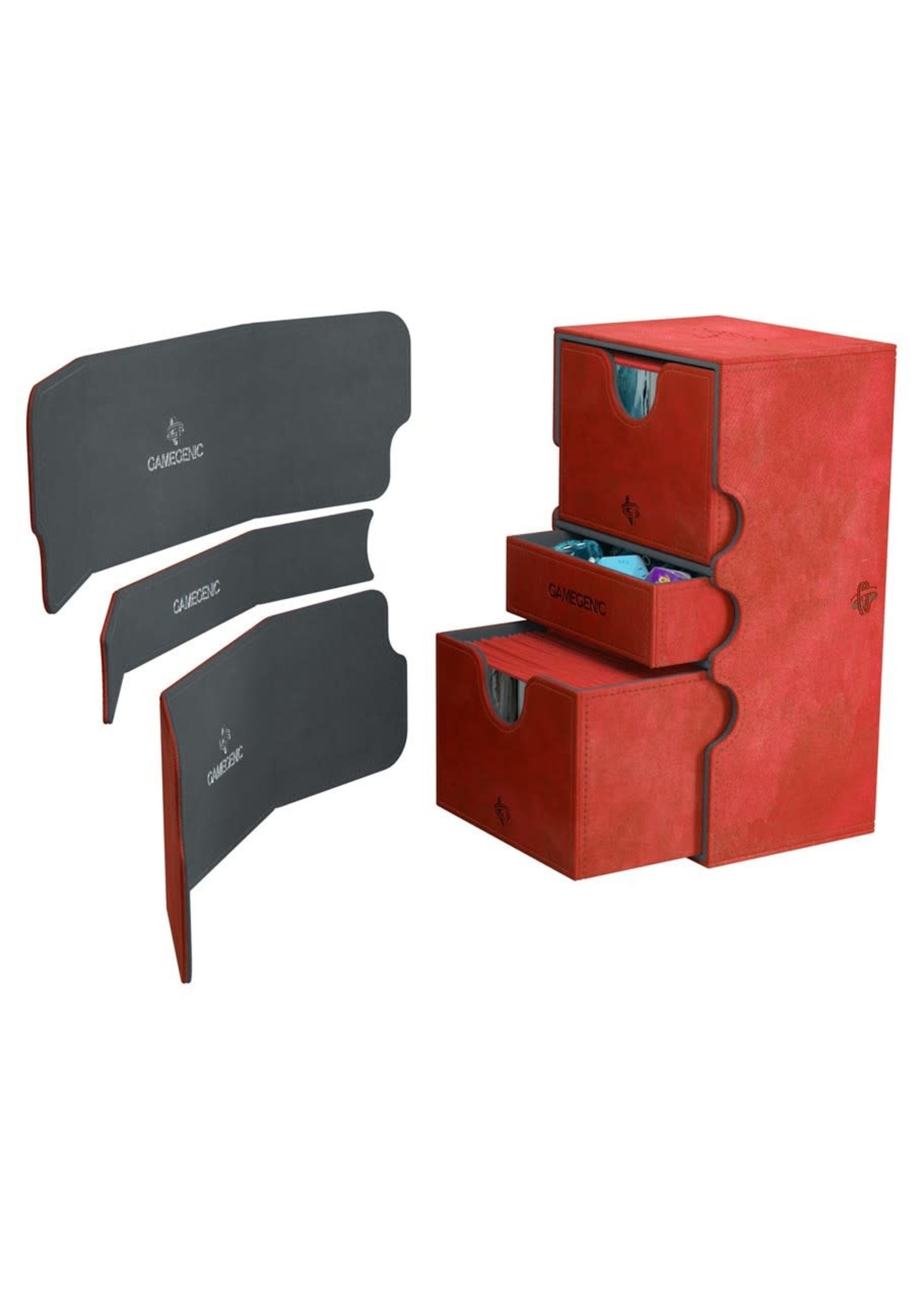 Gamegenic Stronghold Deck Box 200+ Red