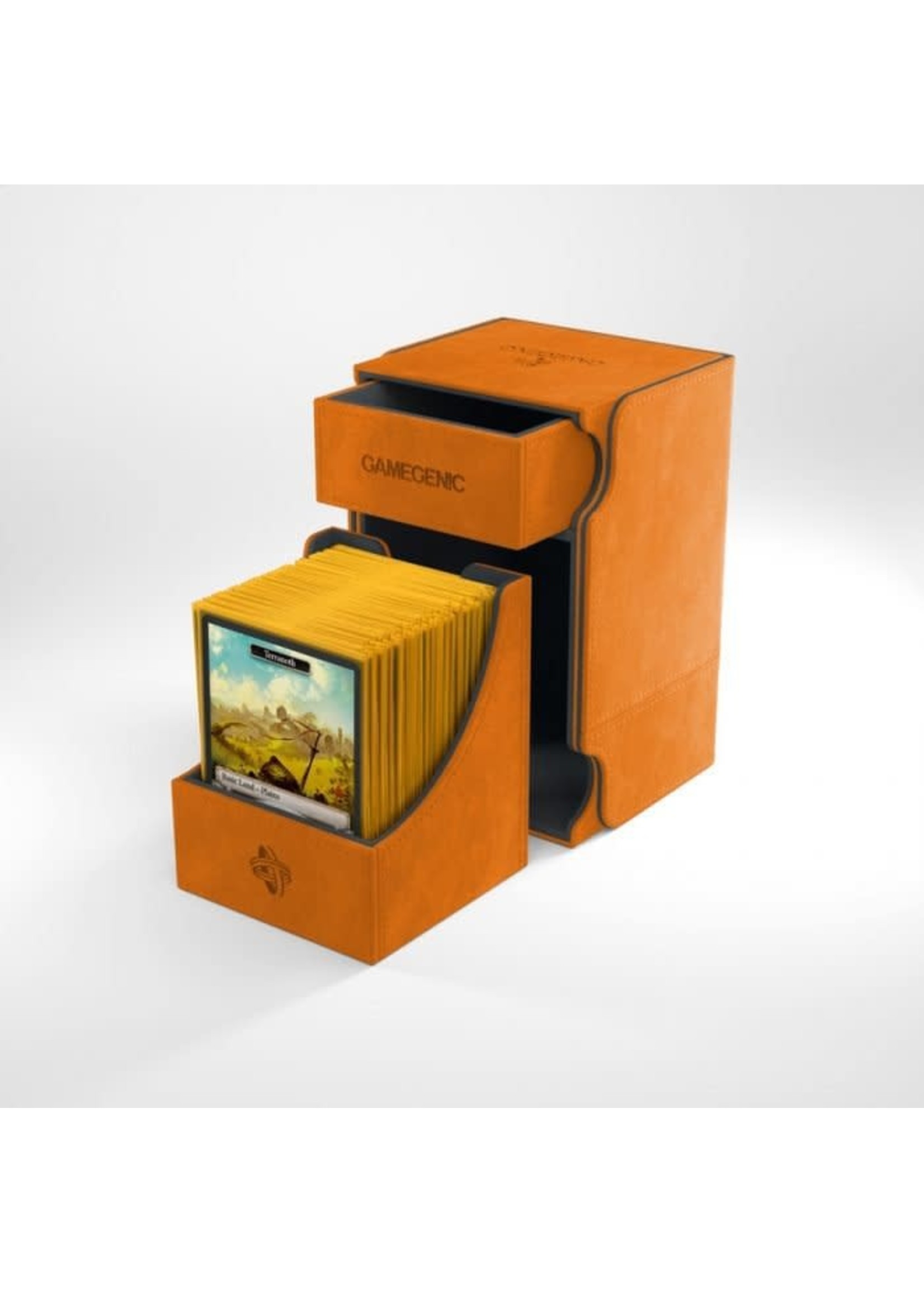 Gamegenic Watchtower Deck Box 100+ Orange