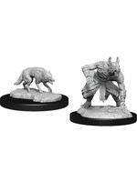 WizKids D&D Nolzur Jackalwere & Jackal W14