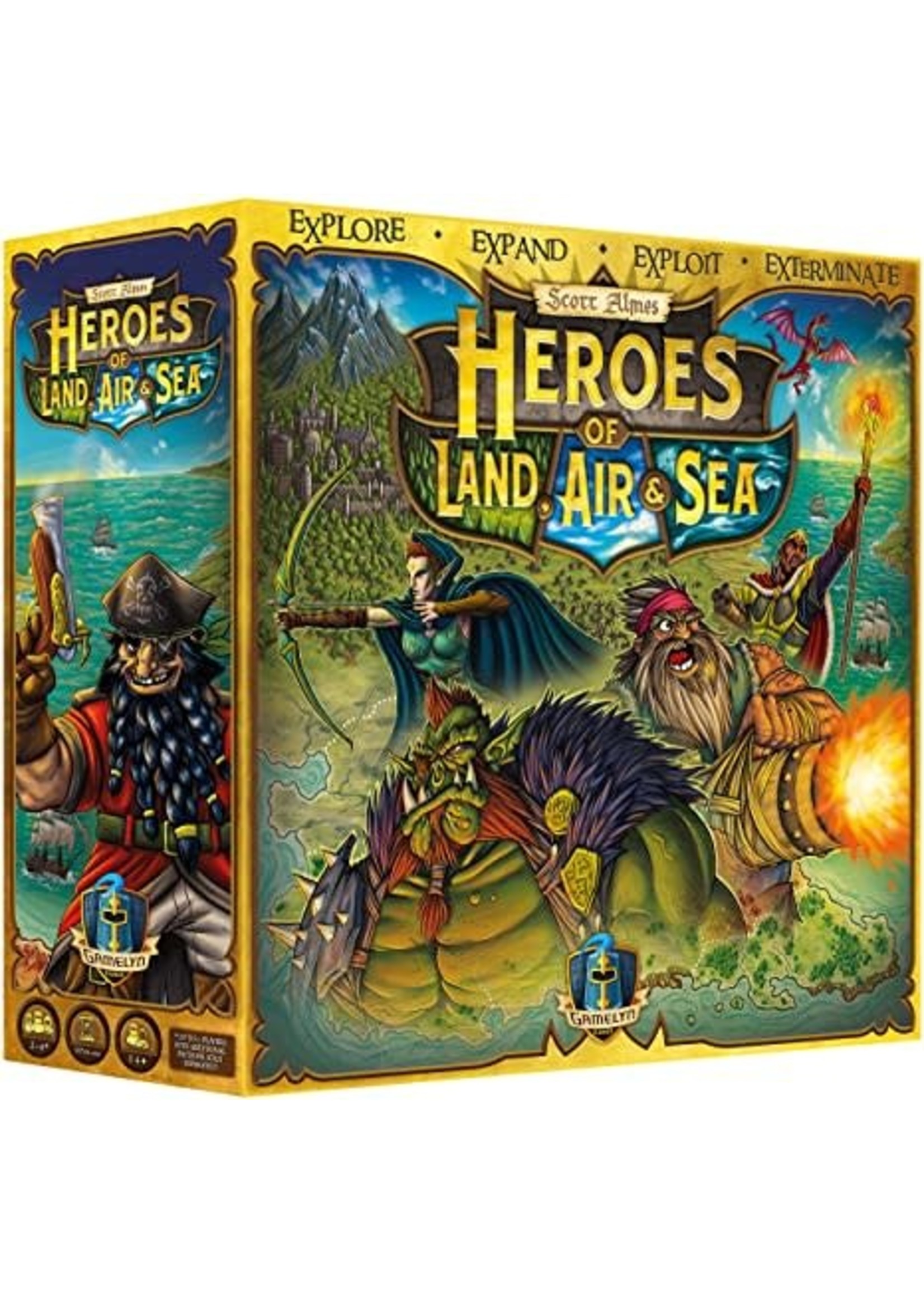 RENTAL - Heroes of Land, Air & Sea 5lb